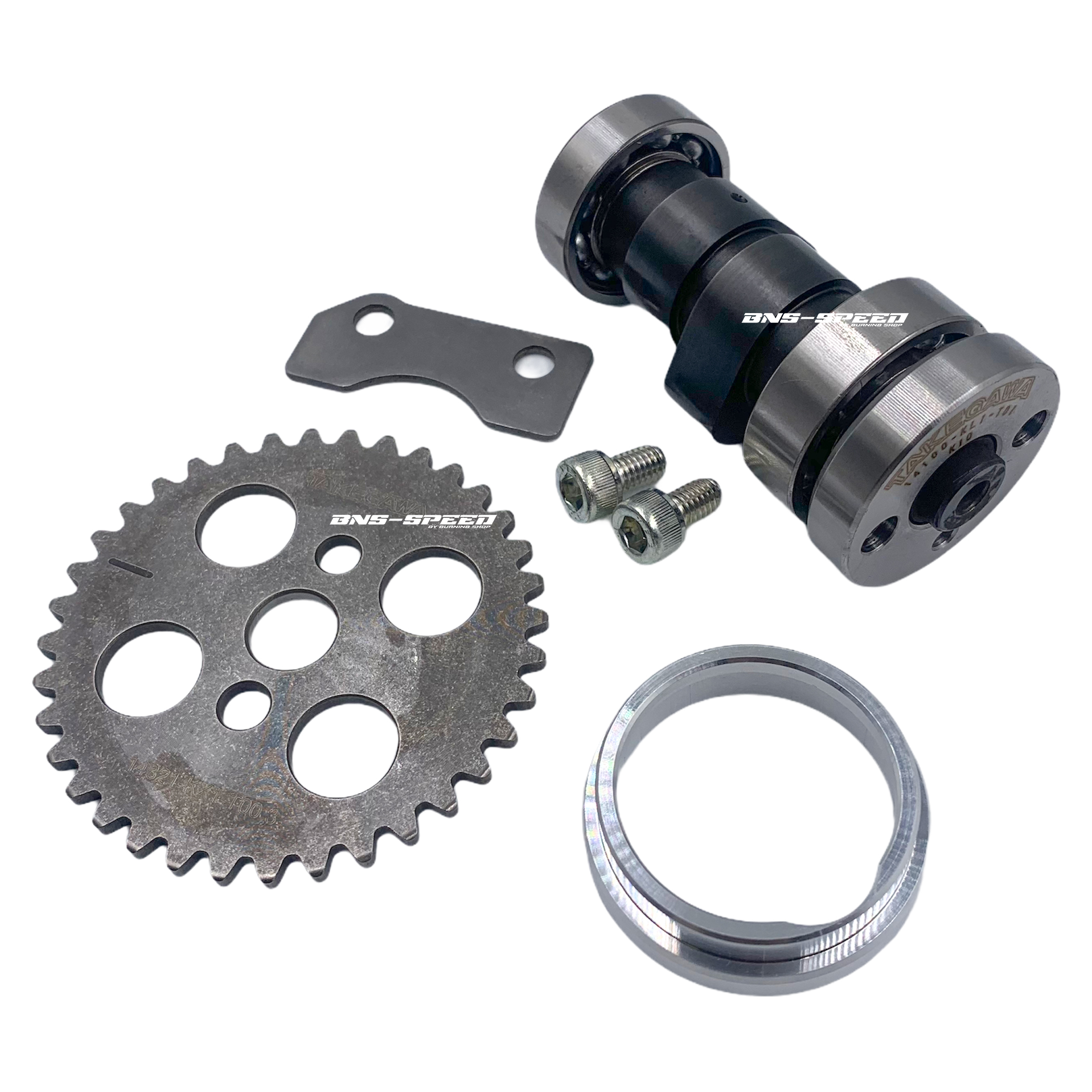 ชุดแคมพร้อมเฟือง Takegawa Sports camshaft KLX110/KSR110