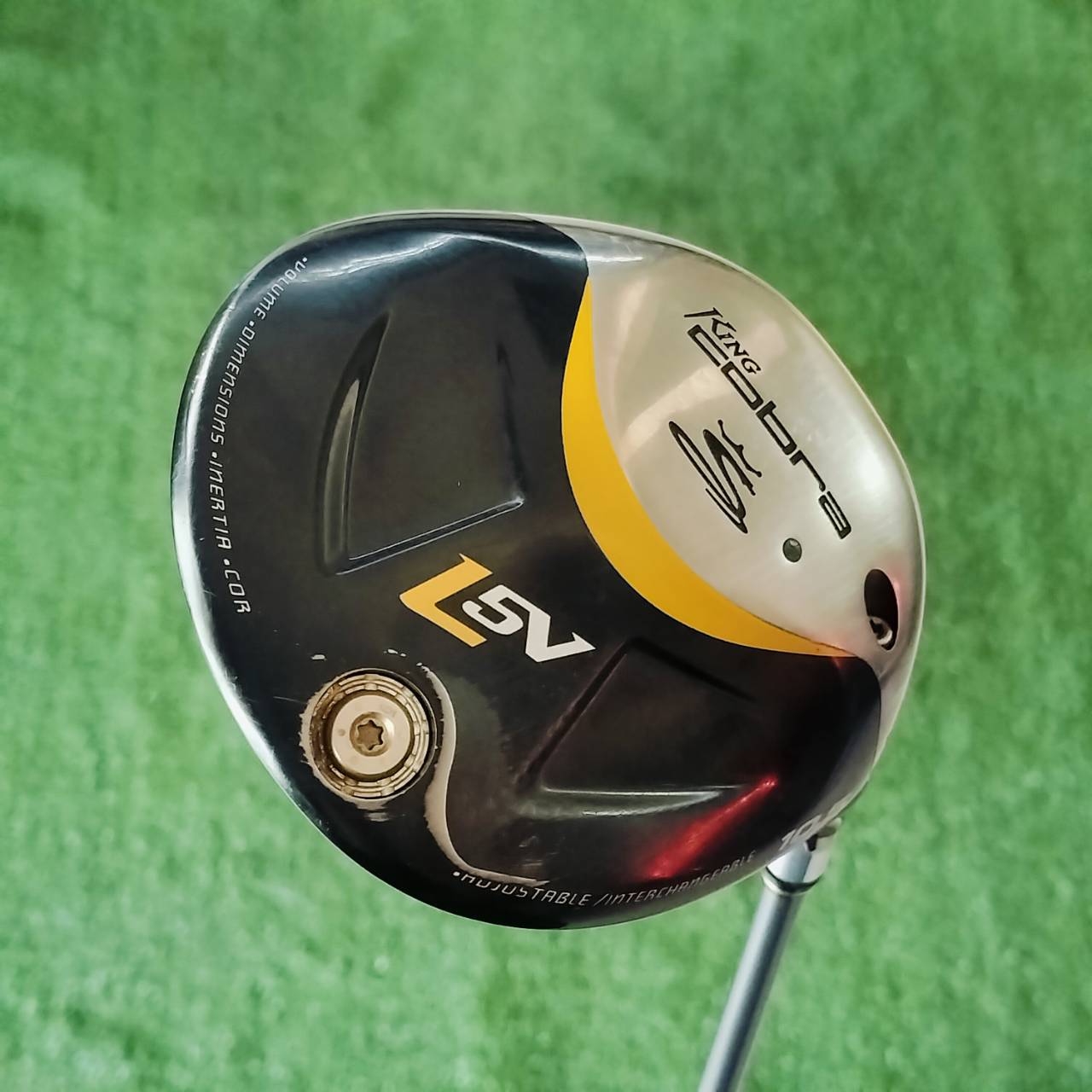 DRIVER KING COBRA L5V องศา 10.5 ก้าน DIMANA เบาแค่ 45 กรัม FLEX S *** แค่ก้านก็เกินคุ้มแล้วค่ะ *** หัวใหญ่ COBRA เน้นไม้ที่ตีง่าย ไกล ไม้กอล์ฟพรีเมี่ยมมือสอง ของแท้ By NakaraLuxurious