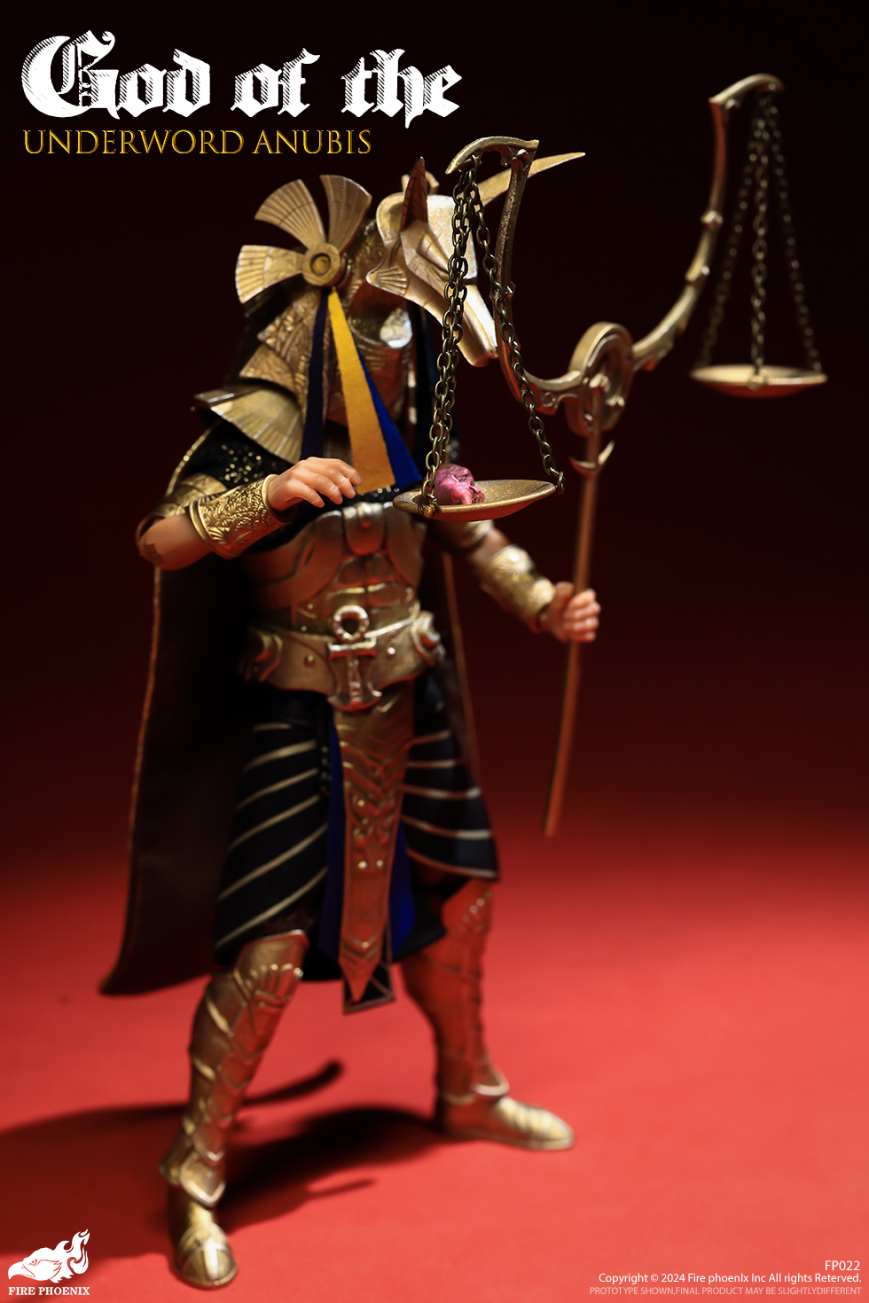 [สั่งจอง] FIRE PHOENIX 1/12 : DIECAST ALLOY THE PROTECTER OF UNDERWORLD
