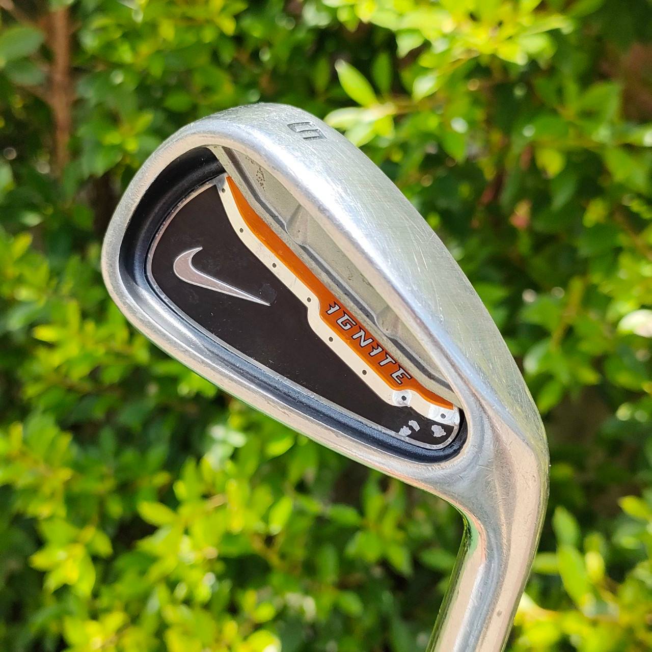 ชุดเหล็ก NIKE IGNITE มีเหล็ก 5-9 เเละ PW ก้าน IGNITE FLEX UNI ก้านสติ๊กเกอร์อยู่ครบ กริพ NIKE เดิมทั้งหมด