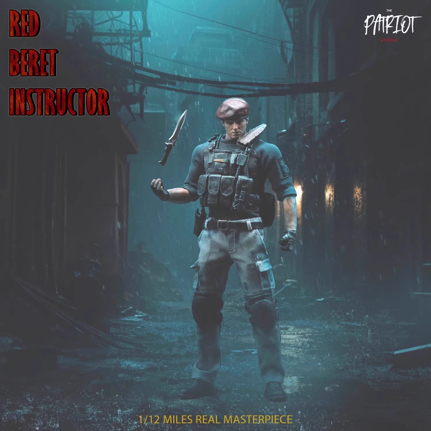 [สั่งจอง] Patriot Studio PA017 1/12 : Red Beret Instructor Type-A