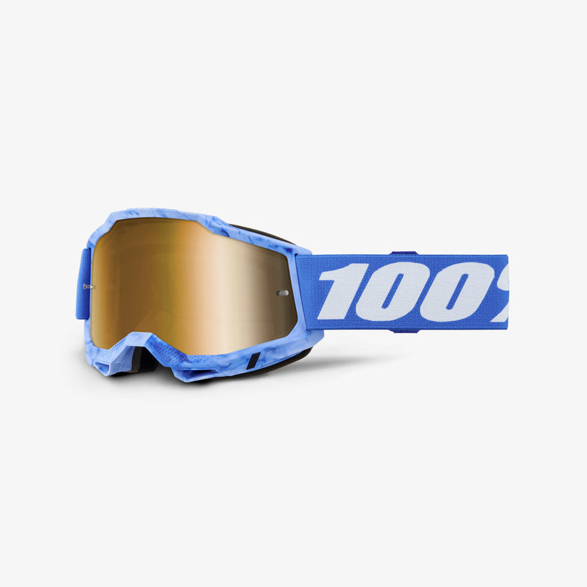 แว่น 100% Accuri 2 Goggle - Sursi Mirror True Gold / Clear Lens