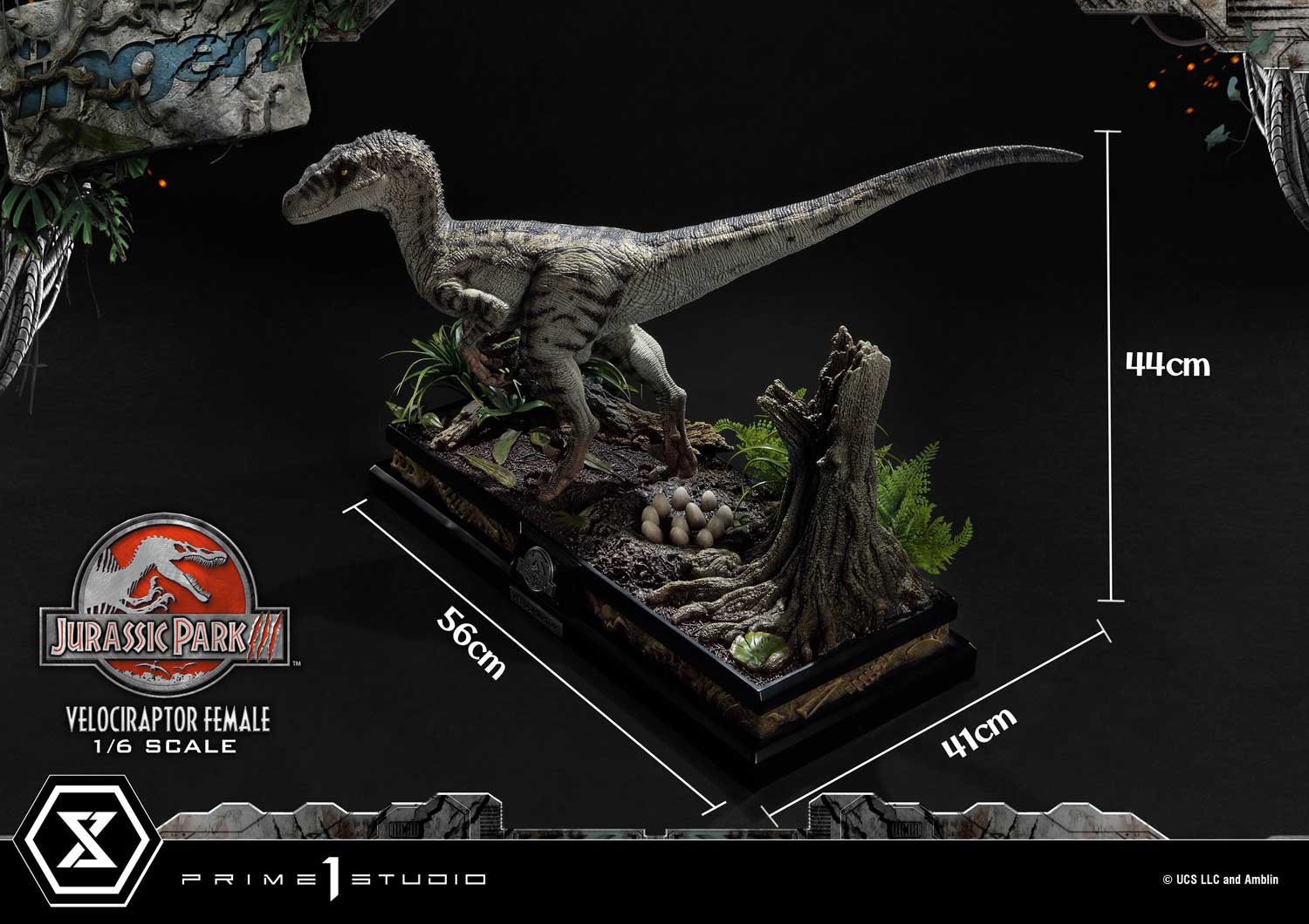 [สั่งจอง] Prime 1 Studio : 1LMCJP-11: Velociraptor Female (Jurassic Park 3)