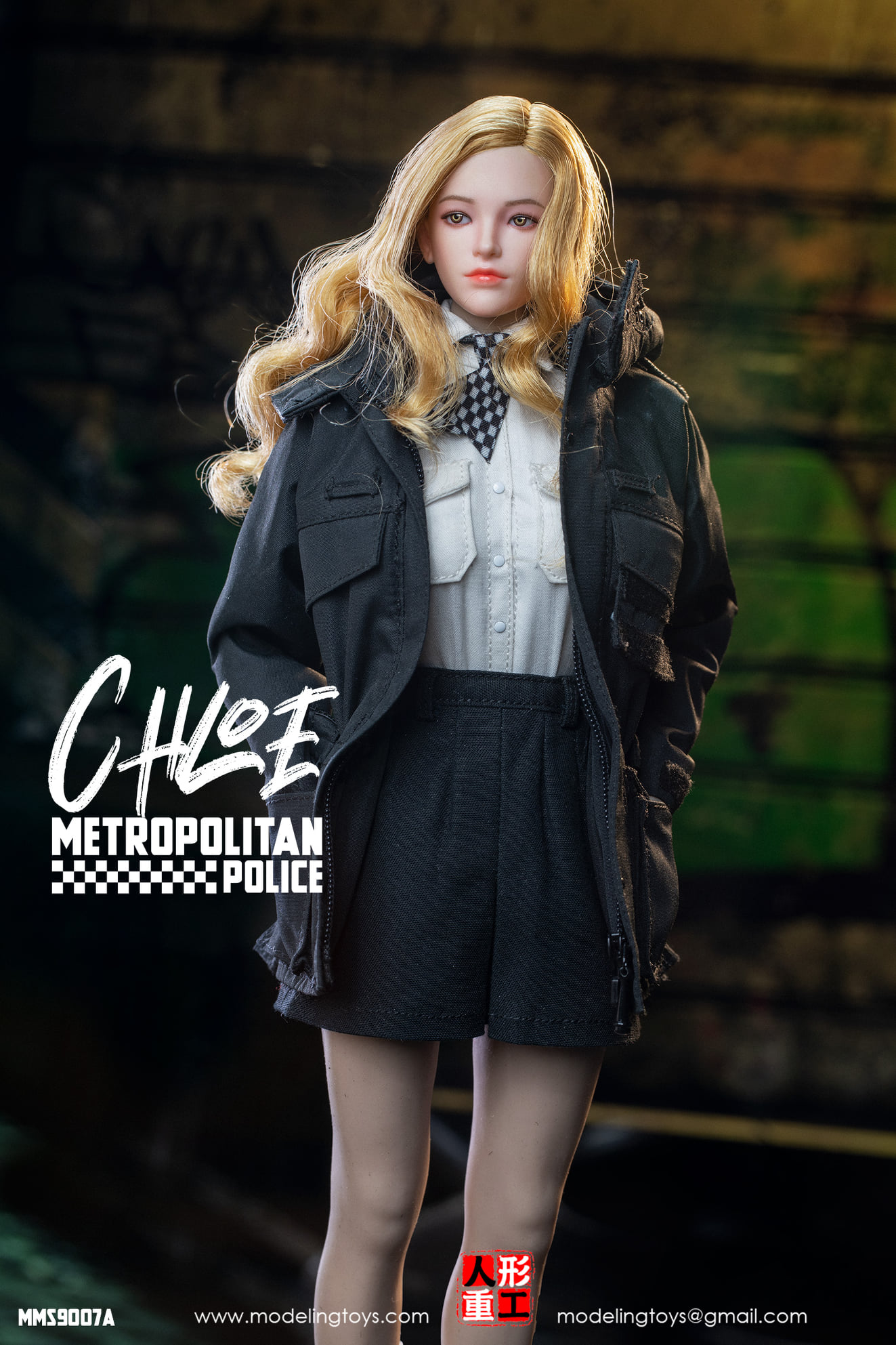 [สั่งจอง]MODELING TOYS MMS9007 1/6 : BRITISH METROPOLITAN FEMALE POLICE SERVICE ARMED POLICE - OFFICER CHLOE & KATIE