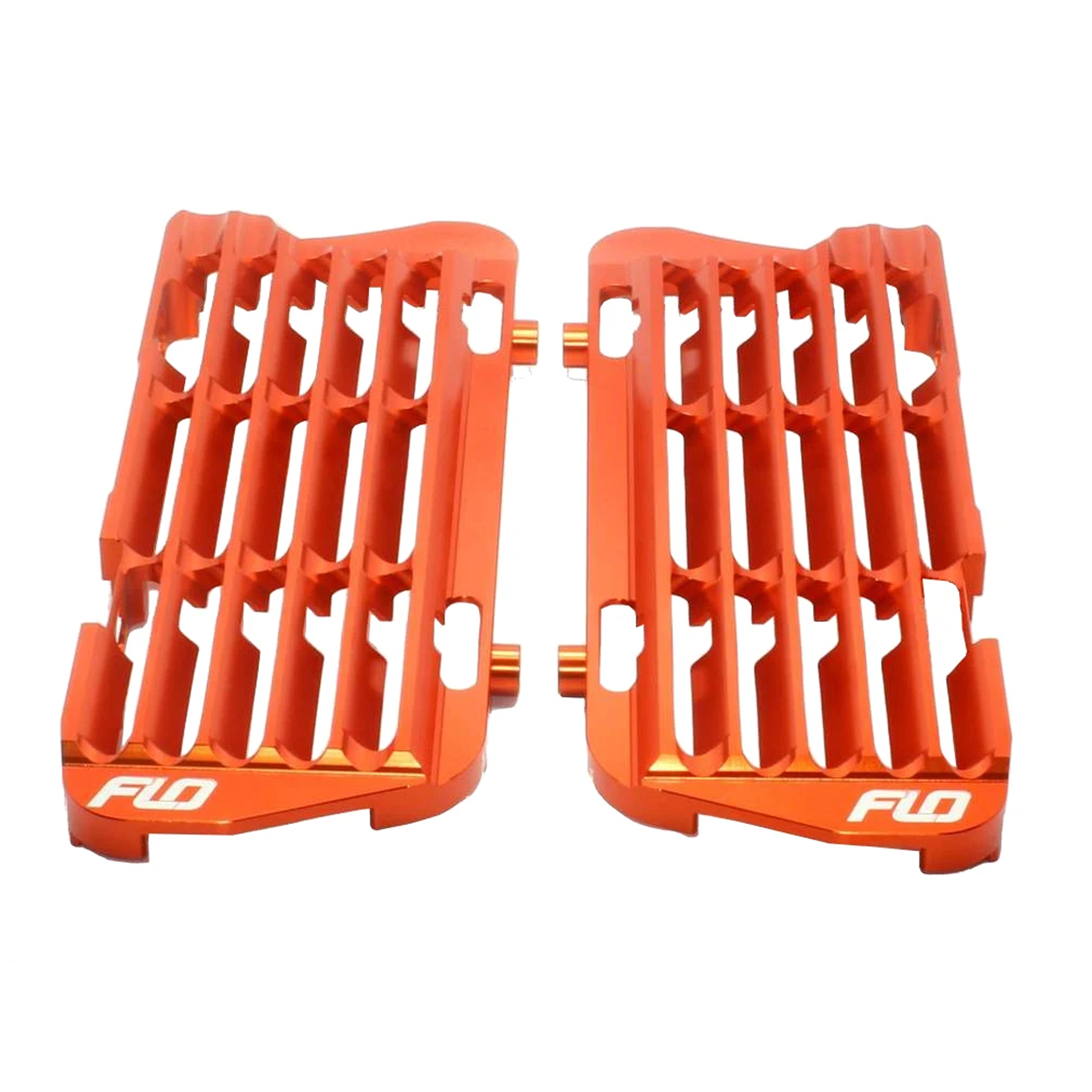 การ์ดหม้อน้ำ Flo Motorsports High Flow Radiator Brace KTM 08-16 ส้ม