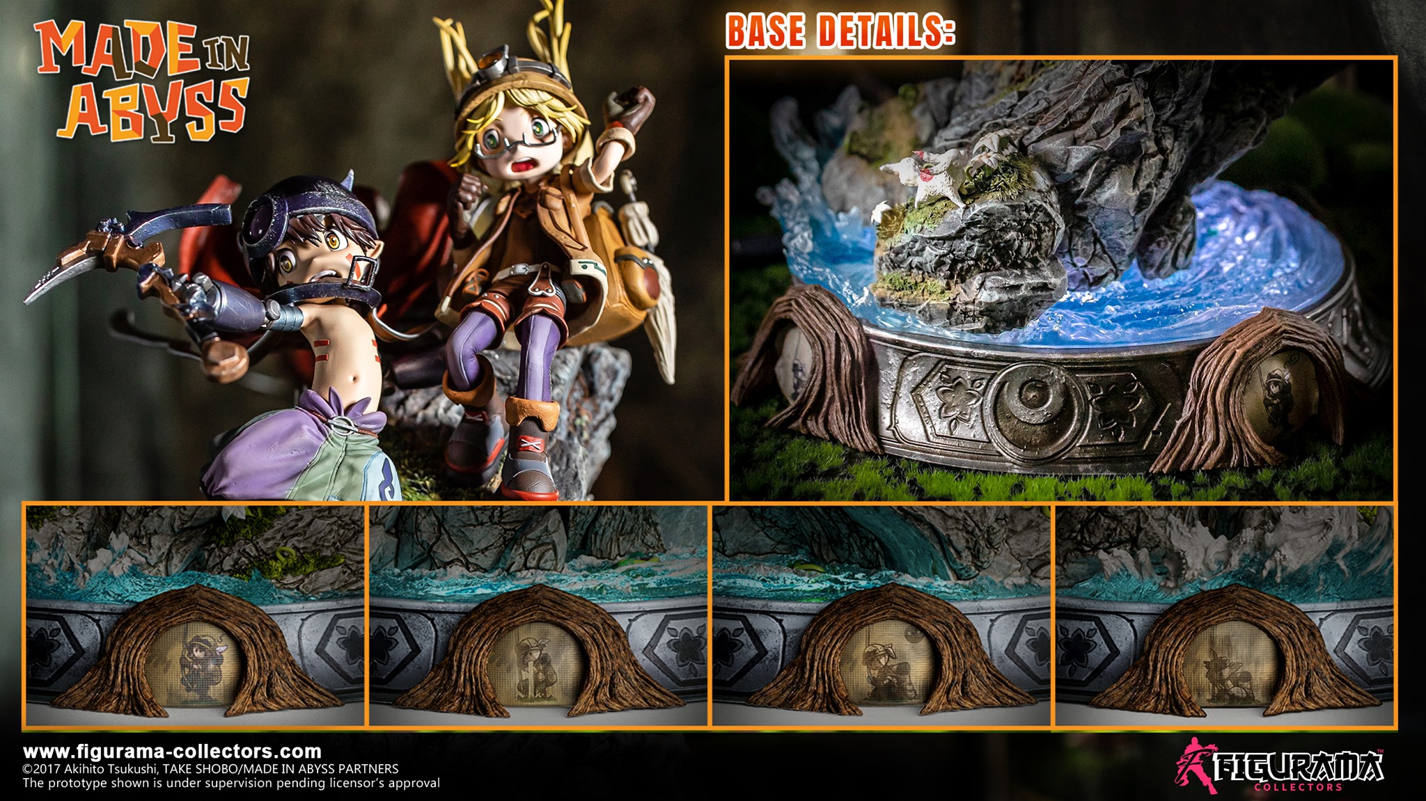 [สั่งจอง]Figurama Collectors : Made in Abyss Elite Diorama Statue - Riko & Reg