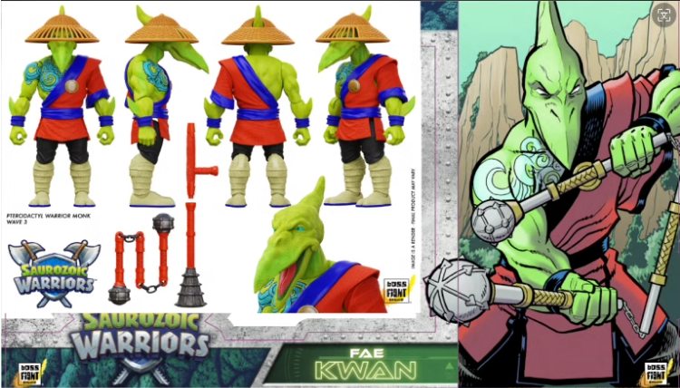 [สั่งจอง] BOSS FIGHT STUDIO 6" : SAUROZOIC WARRIORS