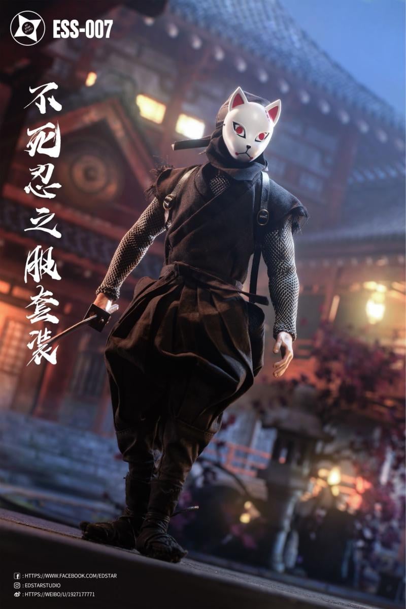 [สั่งจอง] EdStar ESS-007 1/6 : Undead Ninja Clothes and Accessories Sets