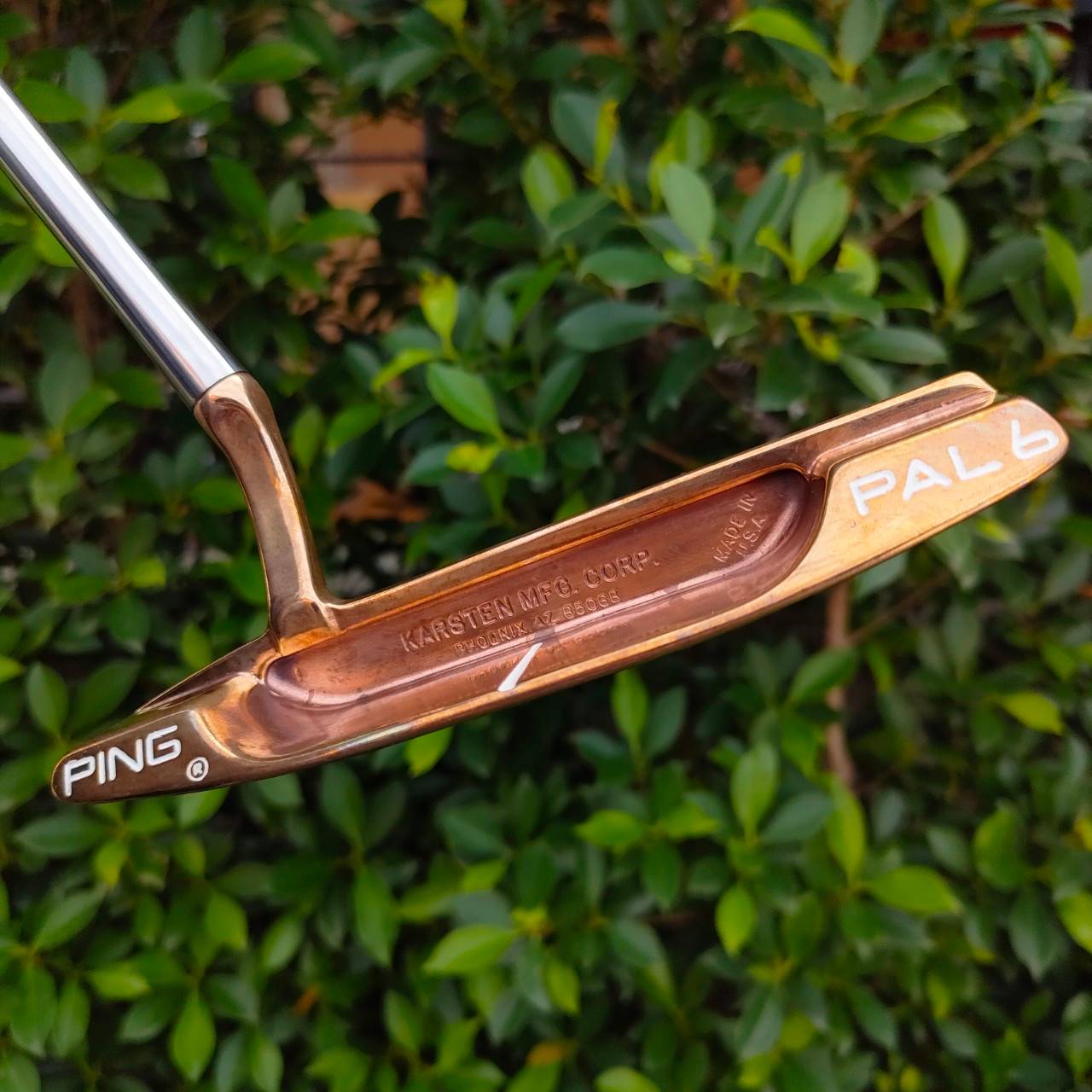 PUTTER PING PAL6 *** รุ่นพิเศษ ทองแดงแท้ๆ *** barium copper oxide ความยาว 35 นิ้ว สุดยอดวัสดุพรีเมี่ยมสูงสุด เหนือสุดของ PING ครับ