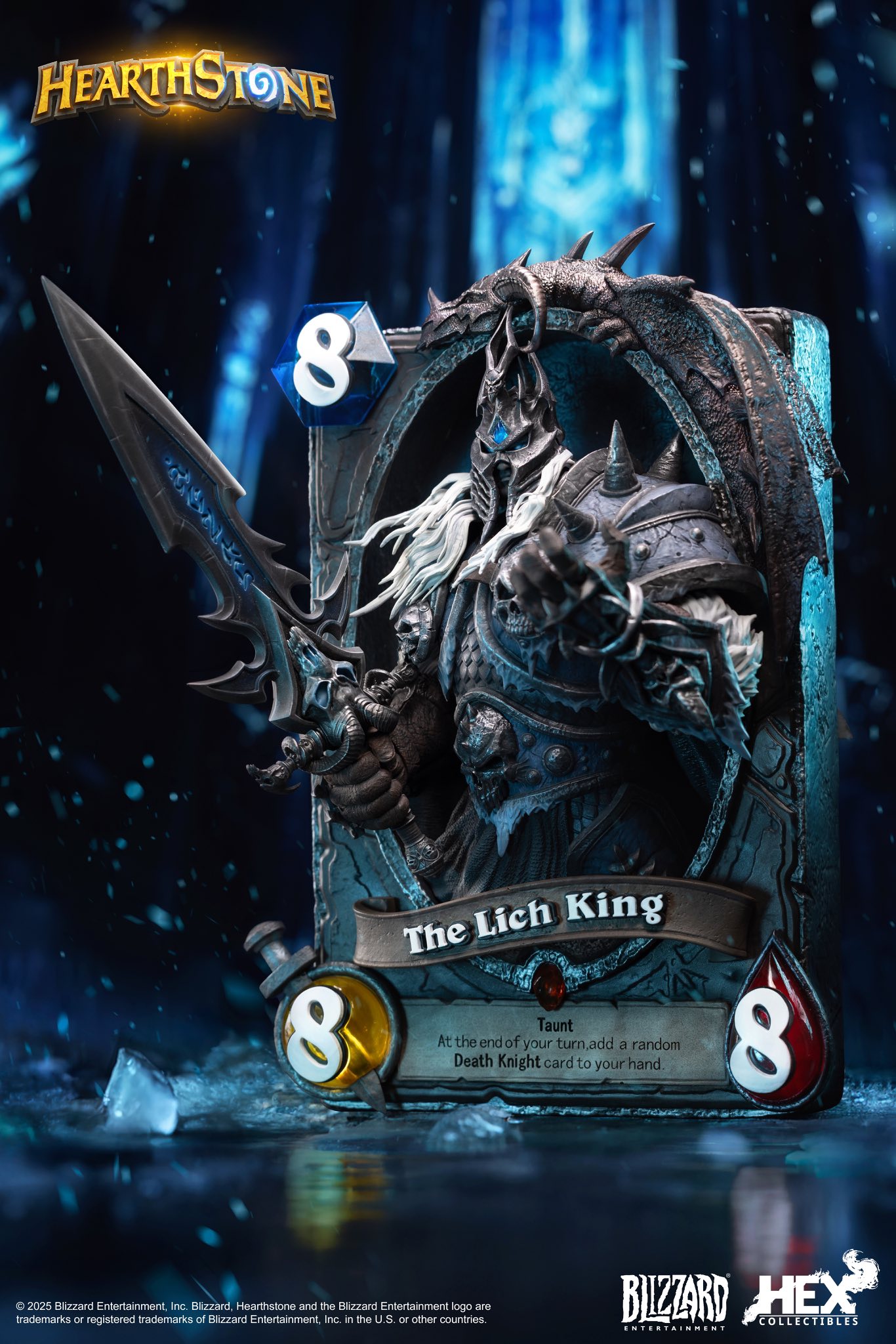 [สั่งจอง]HEX Collectibles : The Lich King Art Statue (Hearthstone)
