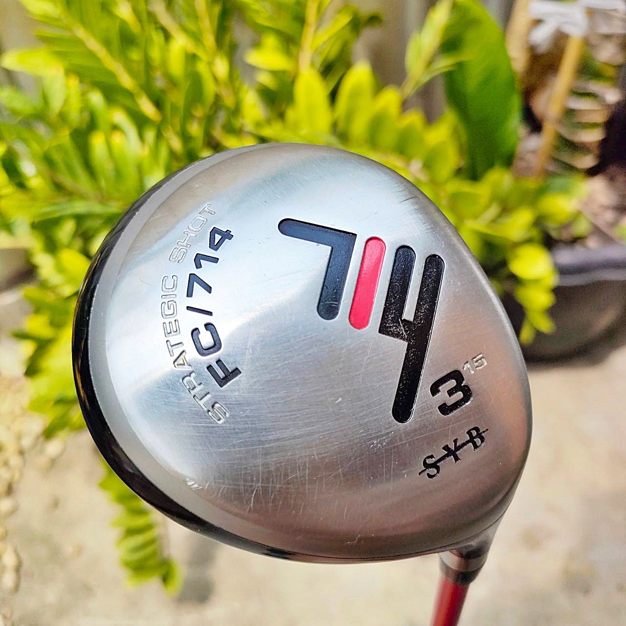 FW3 SYB Golf FC-714 STRARTEGIC SHOT องศา 15 ก้าน ABR AD TOUR VERSION RED 660 FLEX S ไม้ตีง่ายมากๆจากญี่ปุ่น เสียงเพราะมาก ไม้กอล์ฟพรีเมี่ยมมือสอง ของแท้ By NakaraLuxurious