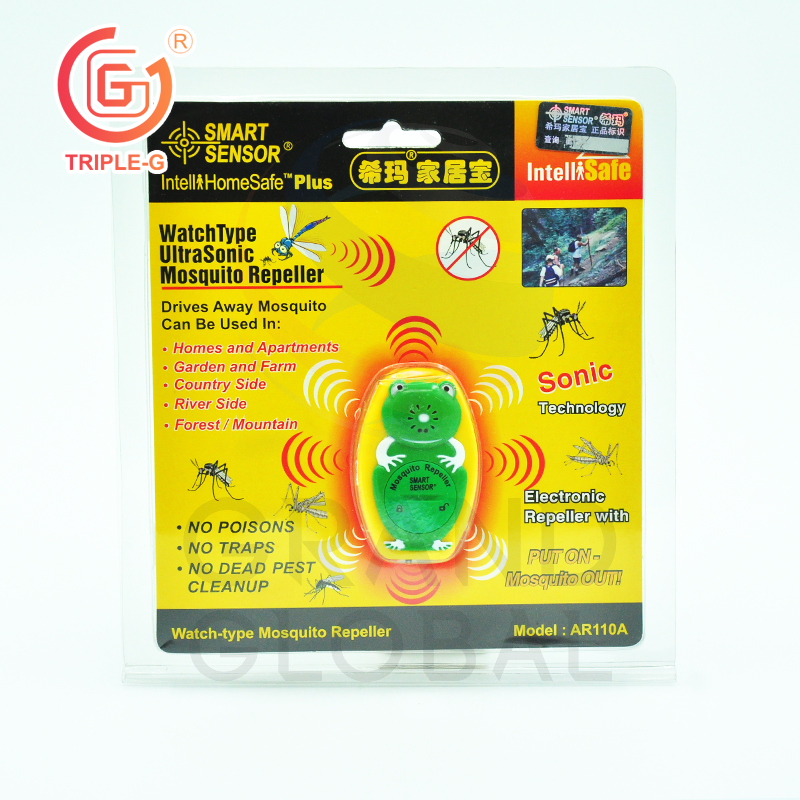 เครื่องไล่ยุง เครื่องไล่แมลง เครื่องไล่ ยุง แมลง ระบบ อัลตร้าโซนิค พกพา ติดตัว พร้อม สายคล้องคอ เหมาะสำหรับ เด็ก ใส่ถ่าน