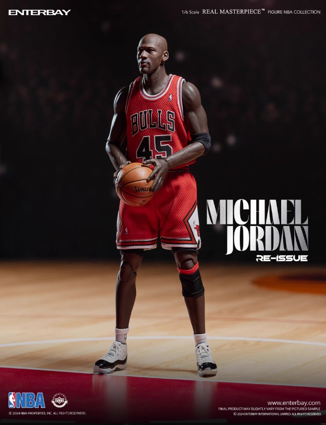 [สั่งจอง]ENTERBAY EB 1/6 RM-1053 : REAL MASTERPIECE NBA COLLECTION: MICHAEL JORDAN I’M BACK #45 RE-ISSUE LIMITED EDITION