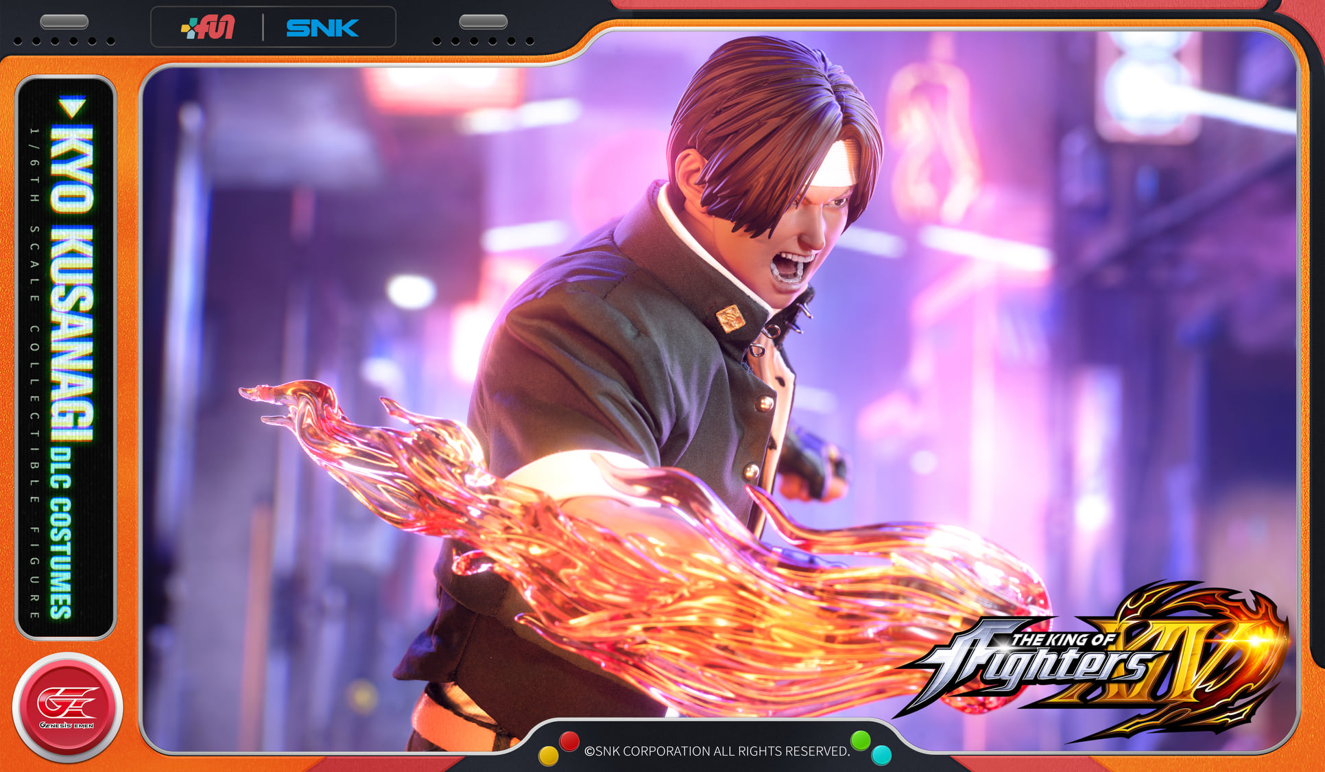 [สั่งจอง]Genesis Emen KOF-KY02 1/6 : King of Fighters XIV - Kyo Kusanagi