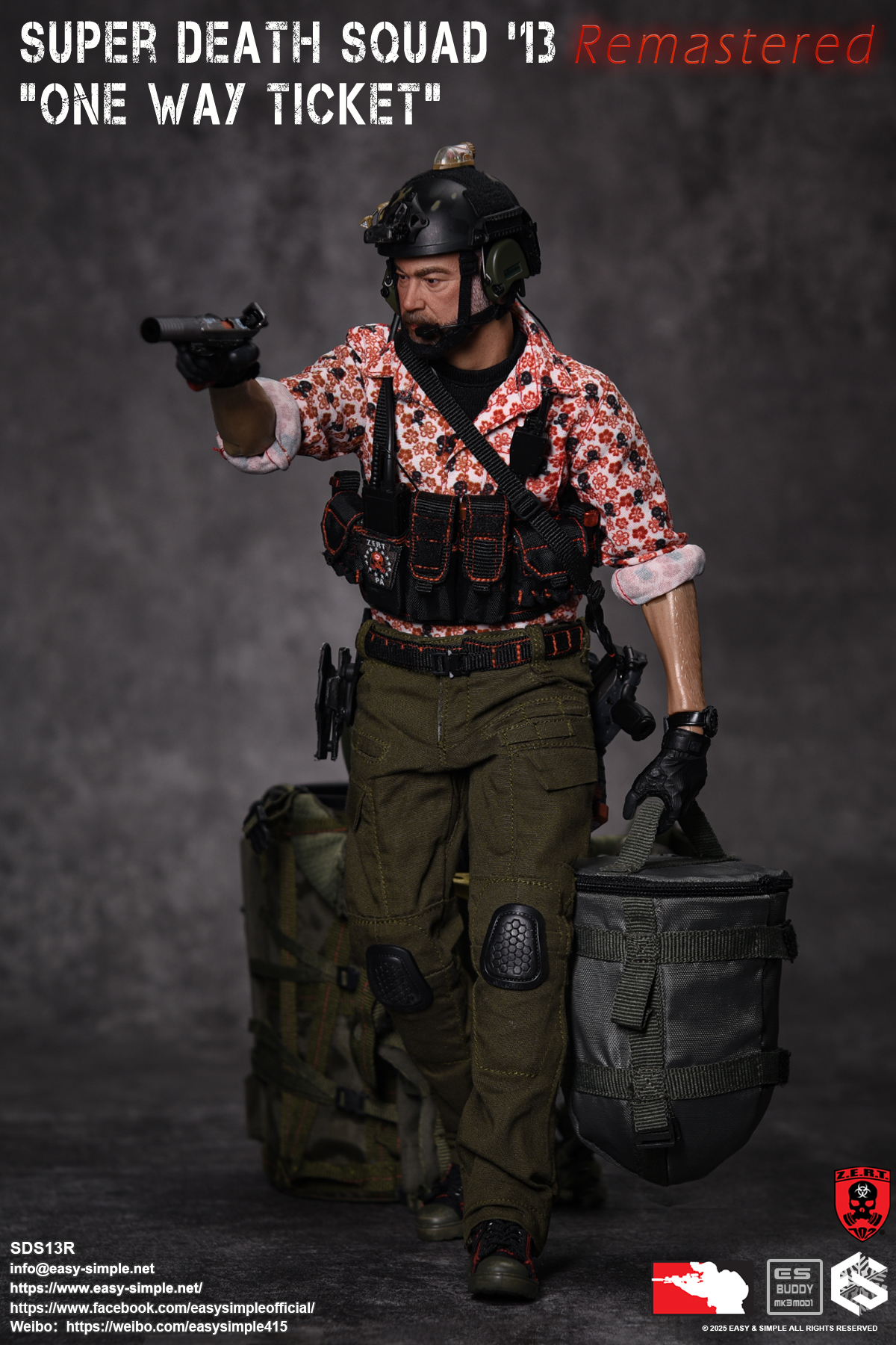 [สั่งจอง]Z.E.R.T ES SDS13R 1/6 : SUPER DEATH SQUAD'13 Remastered ONE WAY TICKET