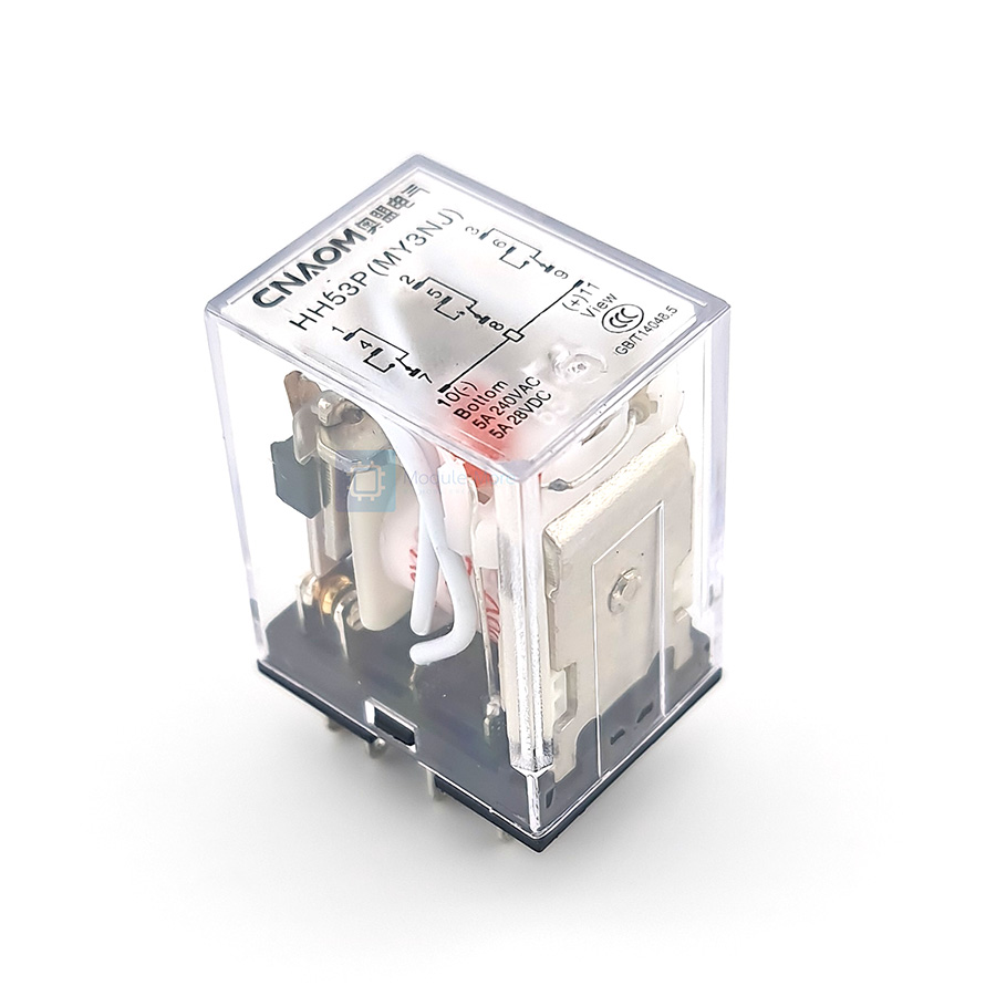 AC 220v 24V 12V Industrial Relay รีเลย์อุตสาหกรรม