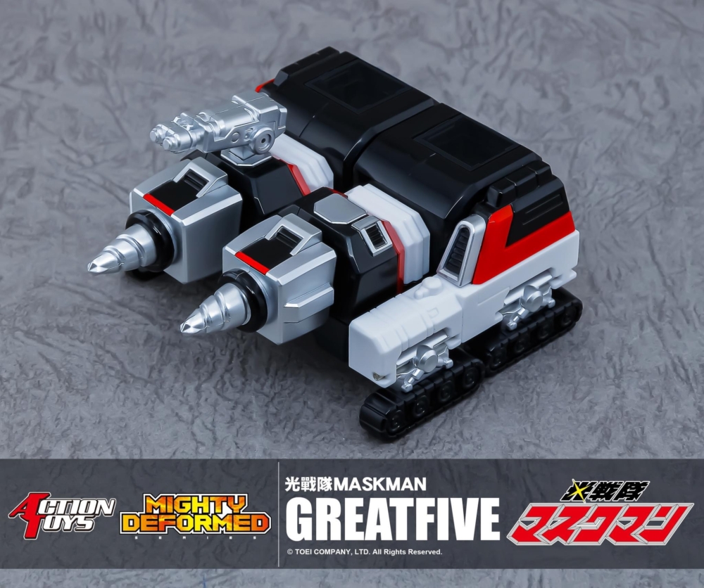 [สั่งจอง]Action Toys Mighty Deformed Maskman Greatfive (16CM)