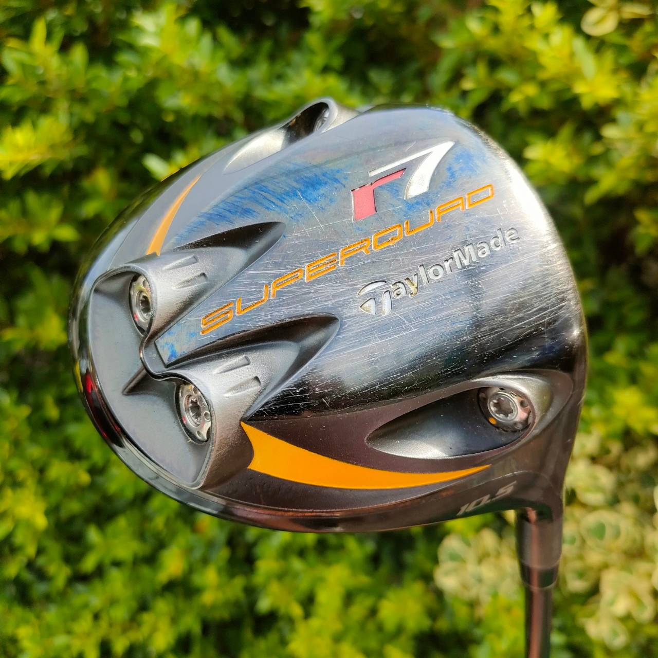 DRIVER TAYLORMADE r7 460 WMT SUPERQUAD องศา 10.5 ก้าน N.S.PRO GT500 FLEX R ** มาพร้อม COVER ตรงรุ่น!!! *** ก้านโมสุดยอดพรีเมี่ยม ไม้กอล์ฟมือสอง ของแท้ BY NakaraLuxurious