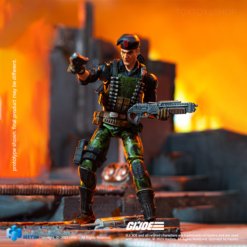 [สั่งจอง]Hiya toys 1/18 : MG0172 - G.I.JOE Flint Action (10.5cm)