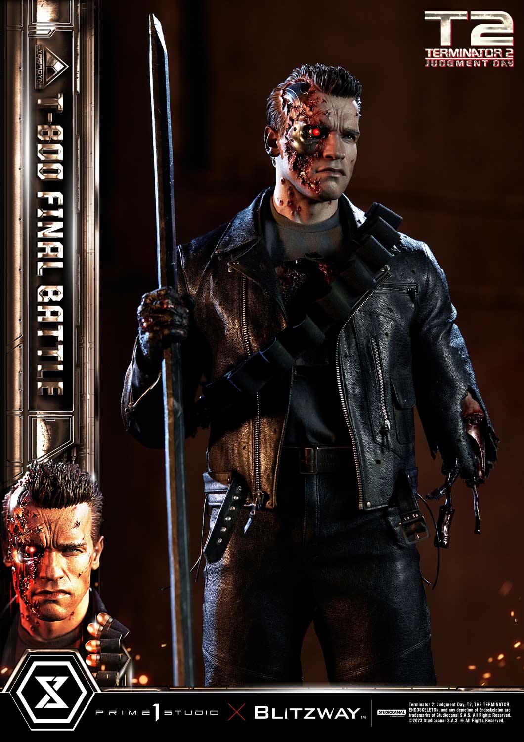 [สั่งจอง] Prime 1 Studio : T-800 (Terminator 2: Judgement Day)