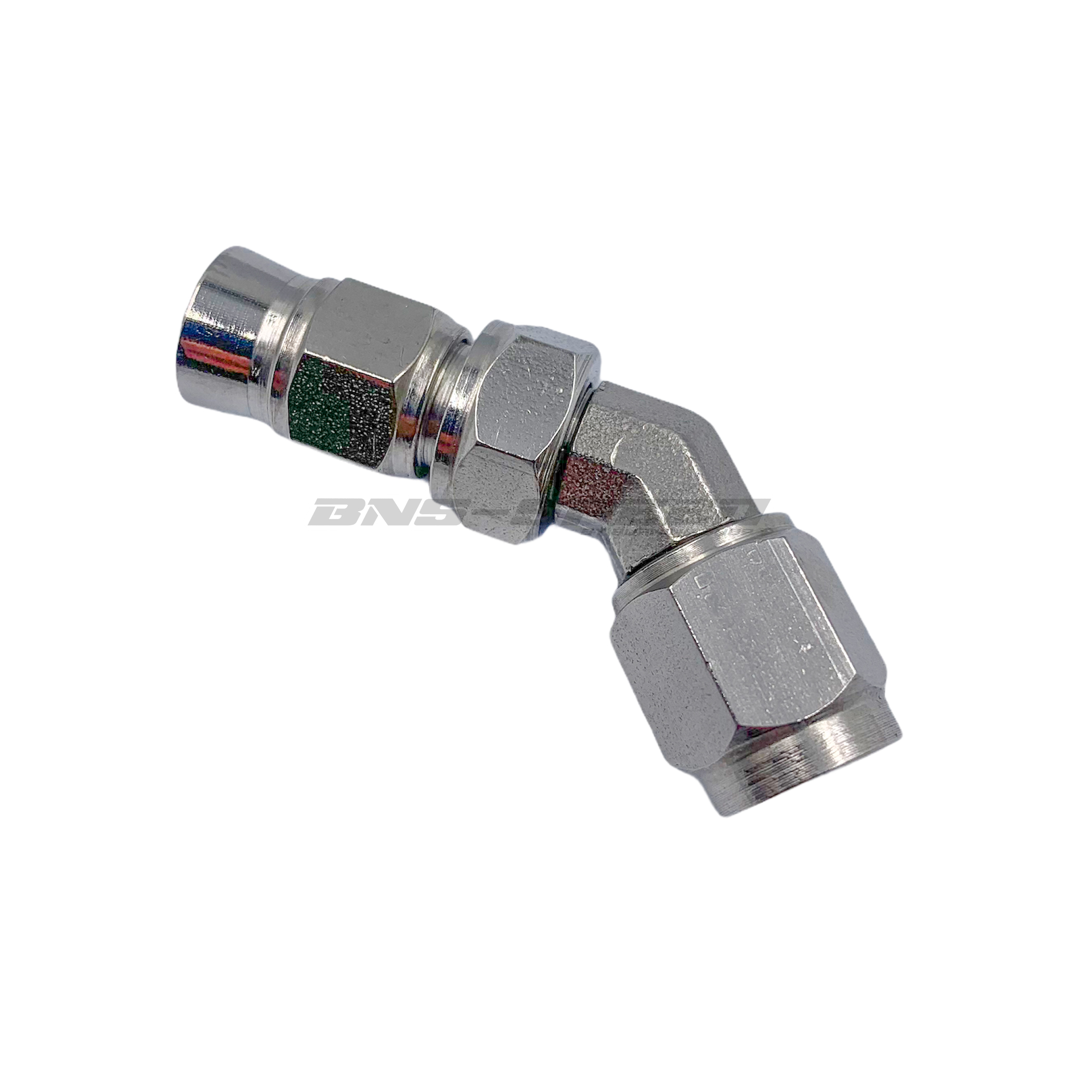Morin Racing ข้อต่อสายเบรค งอ45องศา สแตนเลส