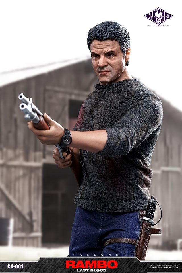 [สั่งจอง]CYBER-X Studio CX001 1/6 Rambo Last Blood Action Figure