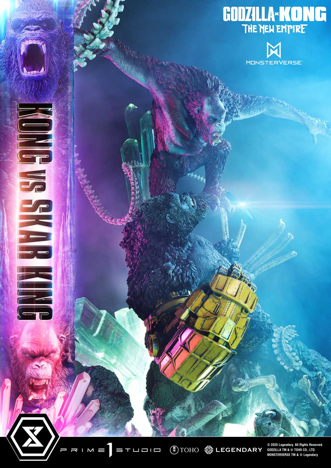 [สั่งจอง]Prime 1 Studio UDMGXK-02: Kong vs Skar King (Godzilla x Kong: The New Empire)