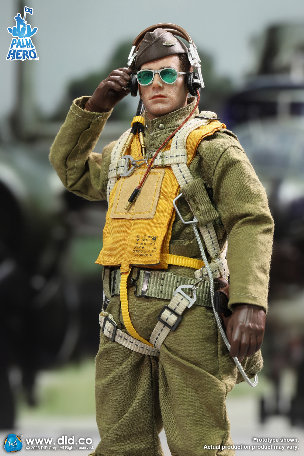 [สั่งจอง]DID XA80032 1/12 : Palm Hero Series - WWII U.S. Army Air Force Pilot - Captain Rafe