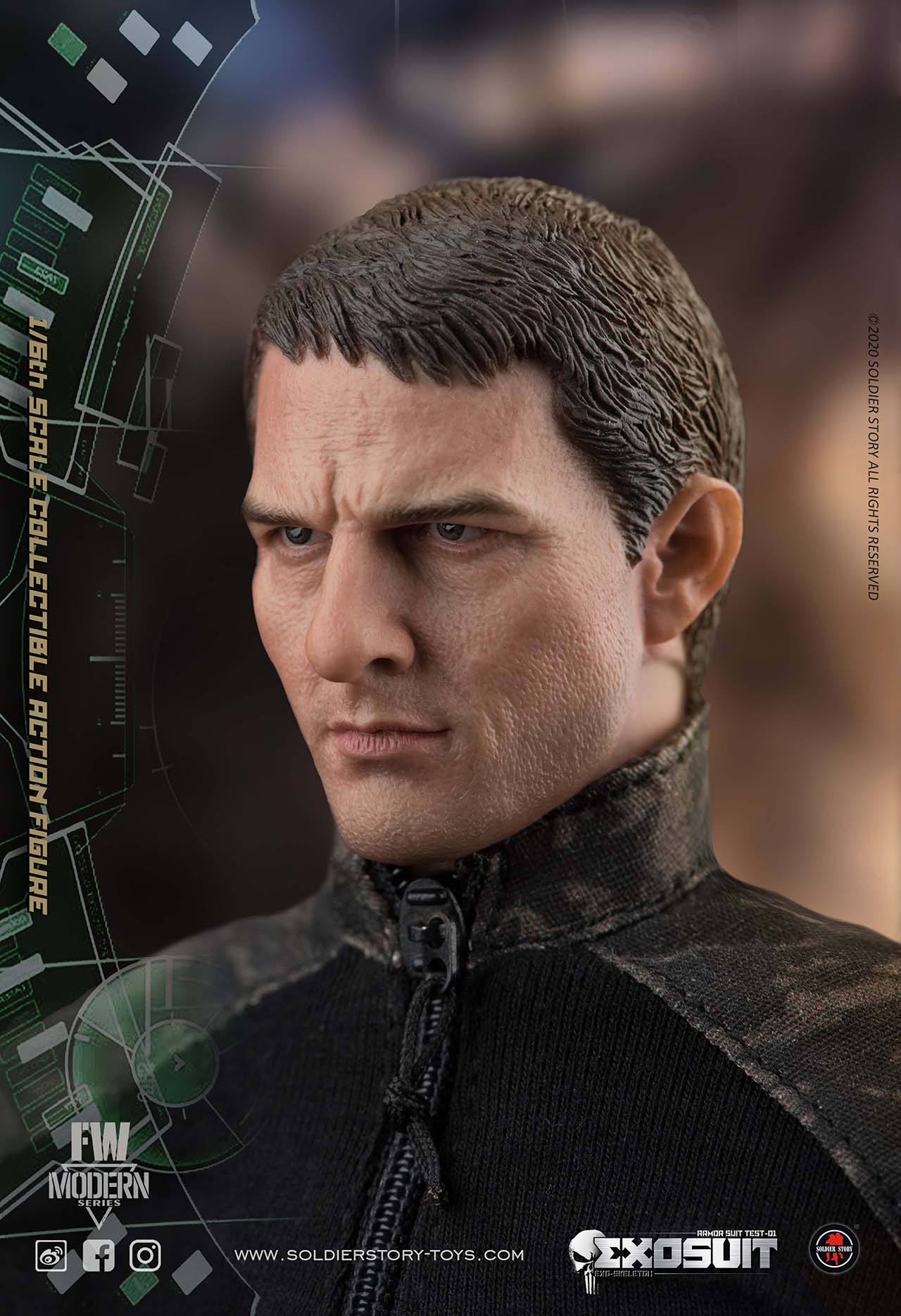 [สั่งจอง] SoldierStory SS122 1/6 : EXO SKELETON ARMOR SUIT TEST-01