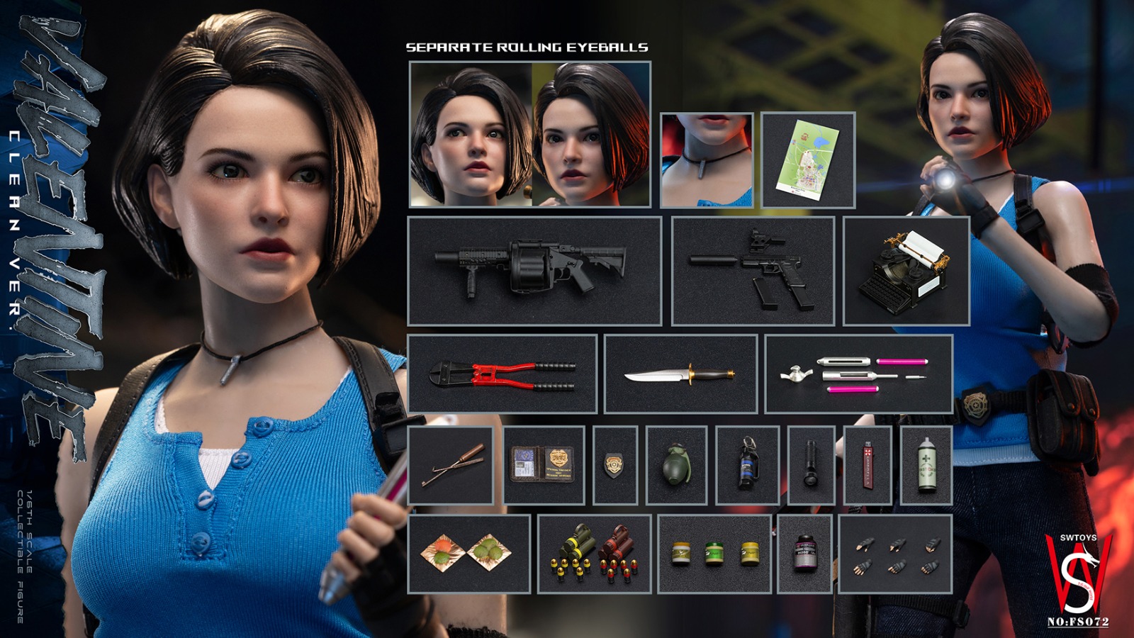 [สั่งจอง]SWTOYS 1/6 : VALENTINE