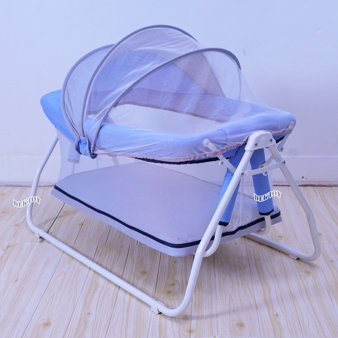 เปลเด็ก PAPA ปาป้า เปลไกวPapaขนาดเล็กปาป้า TK-03A สีฟ้า/Navy