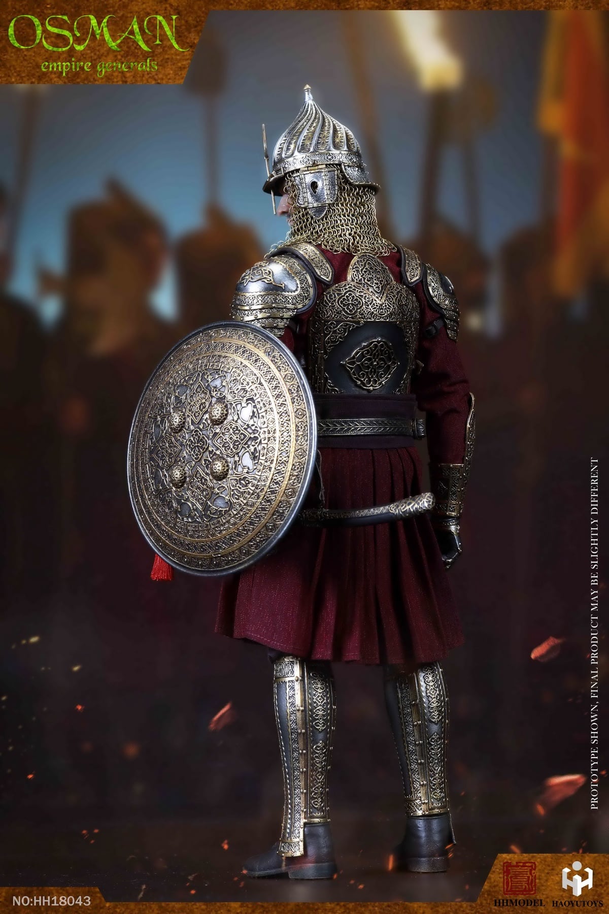 [สั่งจอง]HHMODEL x HAOYUTOYS HH18043 1/6 : Empire Series - General of the Ottoman Empire