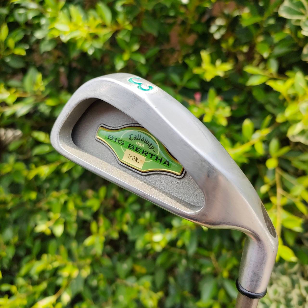 ** ไม้กอล์ฟสำหรับผู้หญิง ** ชุดเหล็ก CALLAWAY BIGBERTHA USA มีเหล็ก 3-9 เเละ PW SW ก้าน LADY GEMS ชุด GEMS ของ Callaway เป็นชุดที่คุณภาพสูงมากๆ ทั้งตีง่าย ก้านเบา นุ่มนวลมากครับ