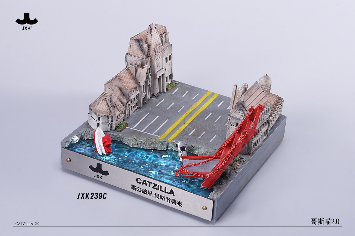 [พร้อมส่ง] "JXK : Catzilla 2.0 - JXK239C (ฉาก)" (เฉพาะฐานไม่รวม Catzilla ในภาพโปรโมท)