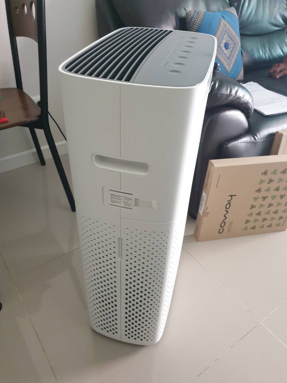 เครื่องกรองอากาศ coway ap-1516D สภาพใหม่มาก แถม ไส้กรองใหม่ ให้ 1 แผ่น