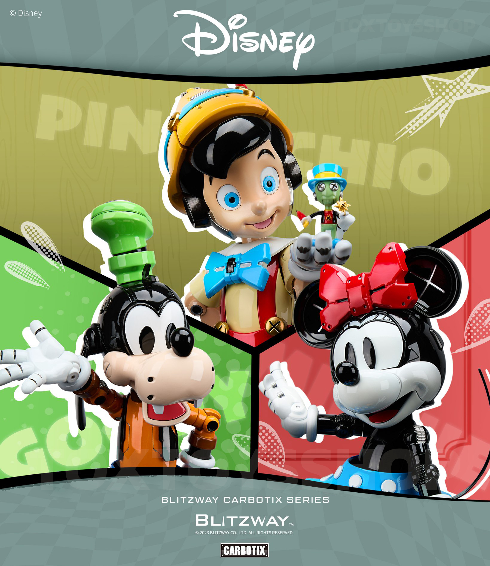[สั่งจอง]BLITZWAY Disney Carbotix Series