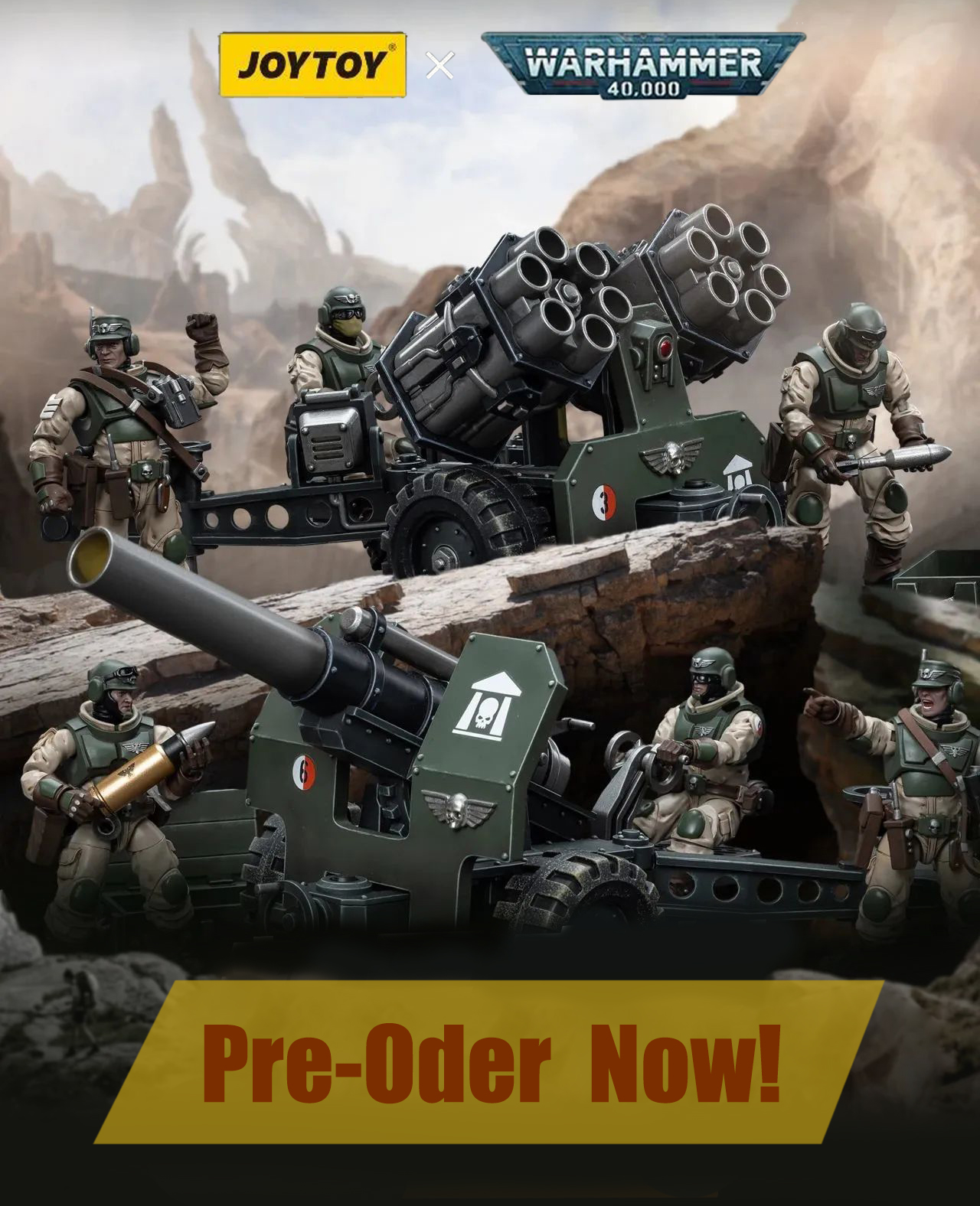 [สั่งจอง]Joytoy 1/18 Warhammer 40K : Astra Militarum
