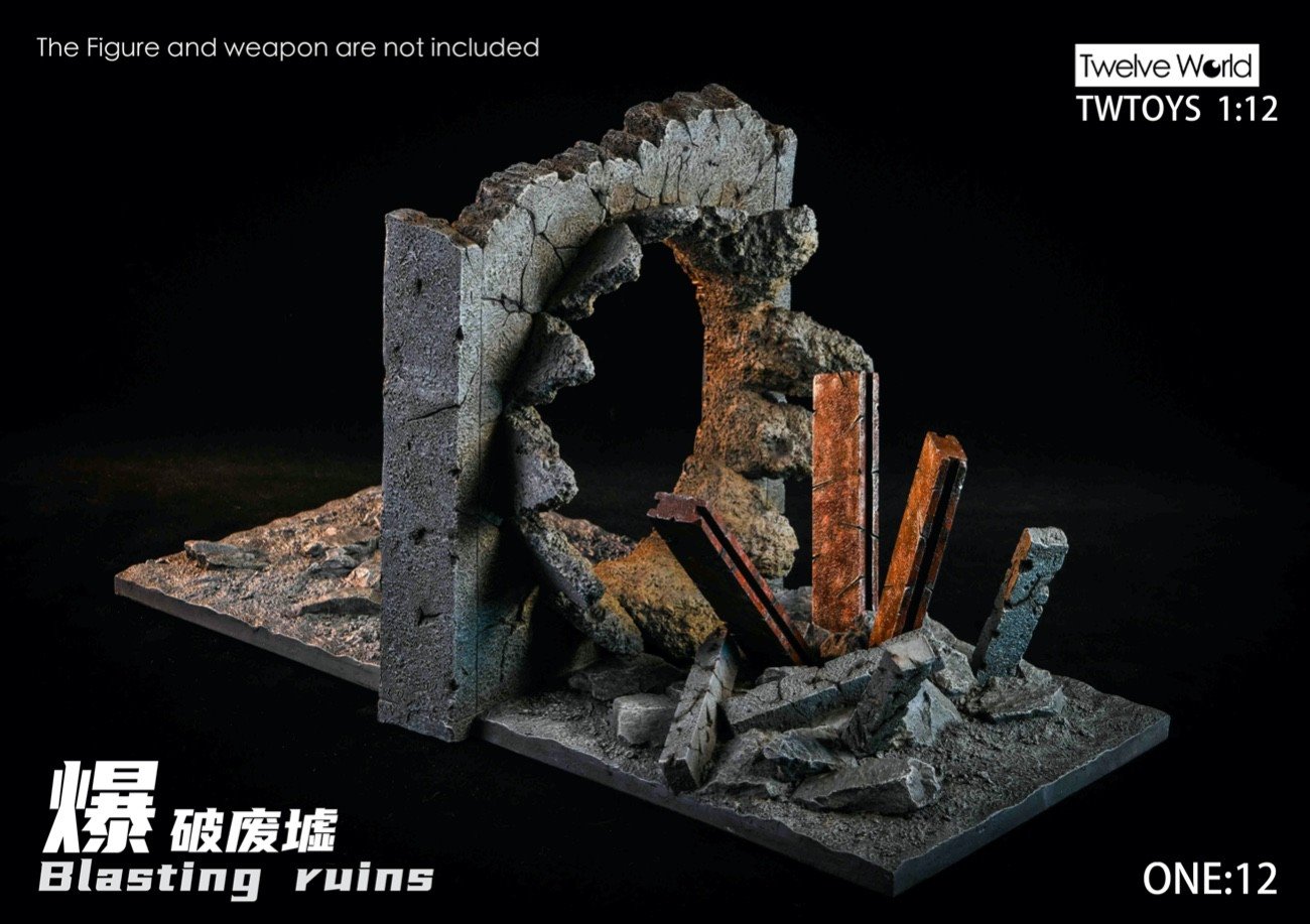 [สั่งจอง]TWTOYS TW2029 1/12 : Blasting ruins