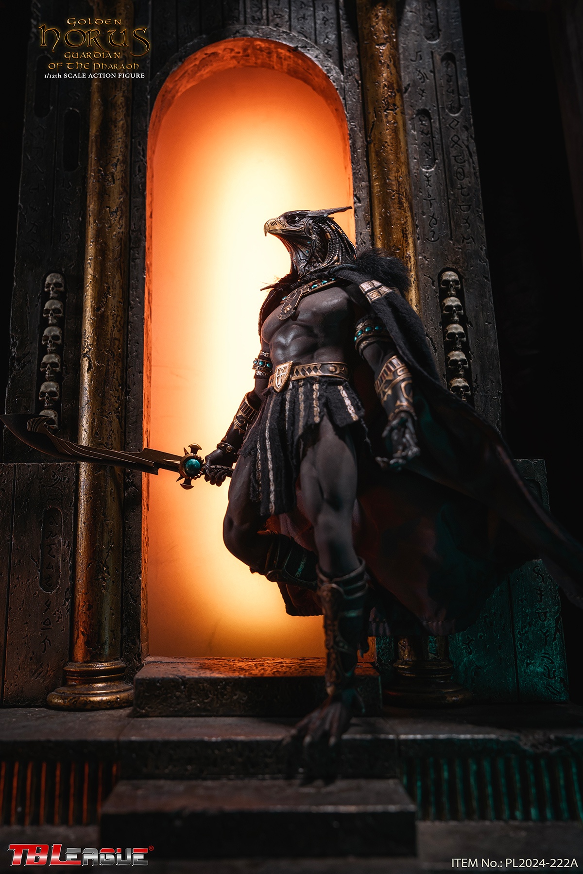 [พร้อมส่ง] TBLeague 1/12 : Horus Guardian of Pharaoh- Golden มีให้เลือก 3 แบบ