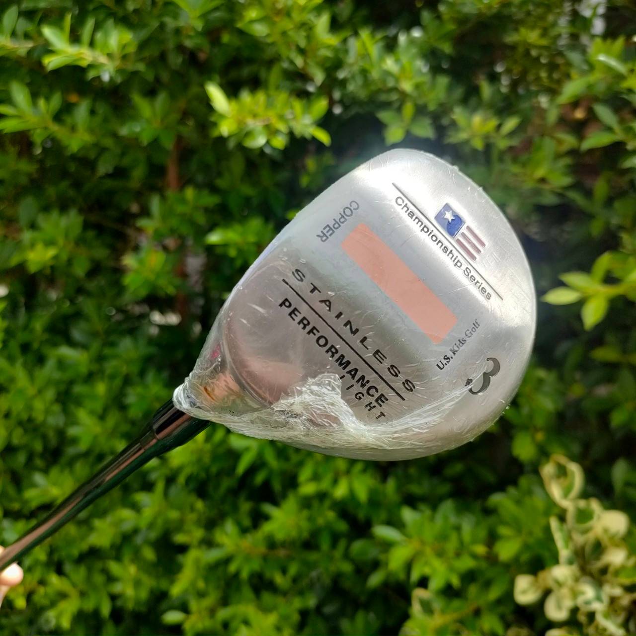 ***ไม้กอล์ฟสำหรับเด็ก***มือซ้าย*** FW3 US.KIDS Championship Series STAINLESS PERFORMANCE LIGHT ก้าน PERFORMANCE สำหรับเด็ก ช่วงอายุ 9-11 ปี ความยาว 37 นิ้ว ไม้กอล์ฟมือหนึ่ง ของแท้ BY NakaraLuxurious