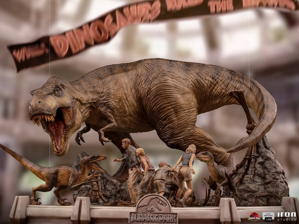 [สั่งจอง]Iron Studios UNIVJP38920-20 1/20 The Final Scene Demi Art Scale – Jurassic Park