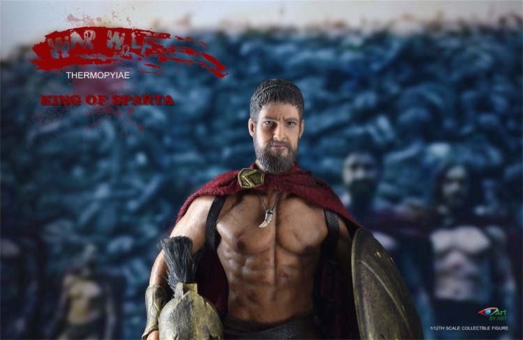 [สั่งจอง]BY-ART G01 1/12 scale KING OF SPARTA figure