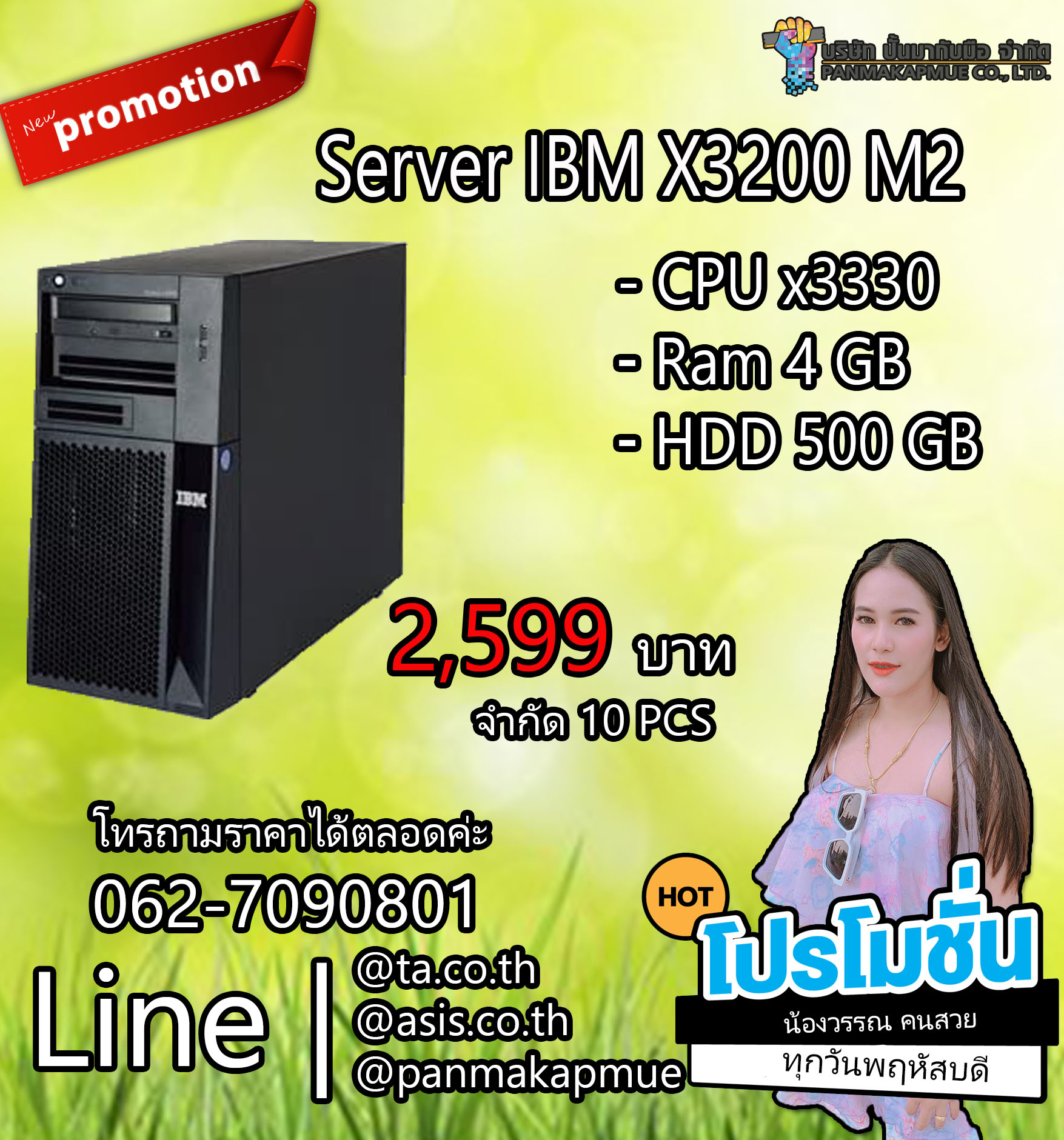 Server IBM X3200 M2 Server