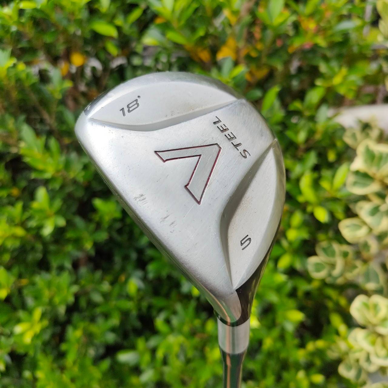 * ไม้กอล์ฟมือซ้าย * FW 5 TAYLORMADE V STEEL ก้าน RE*AX FLEX SR องศา18 เป็นแฟร์เวย์รุ่นที่สมบูรณ์ที่สุด ของแบรนด์ Taylormade ครับ