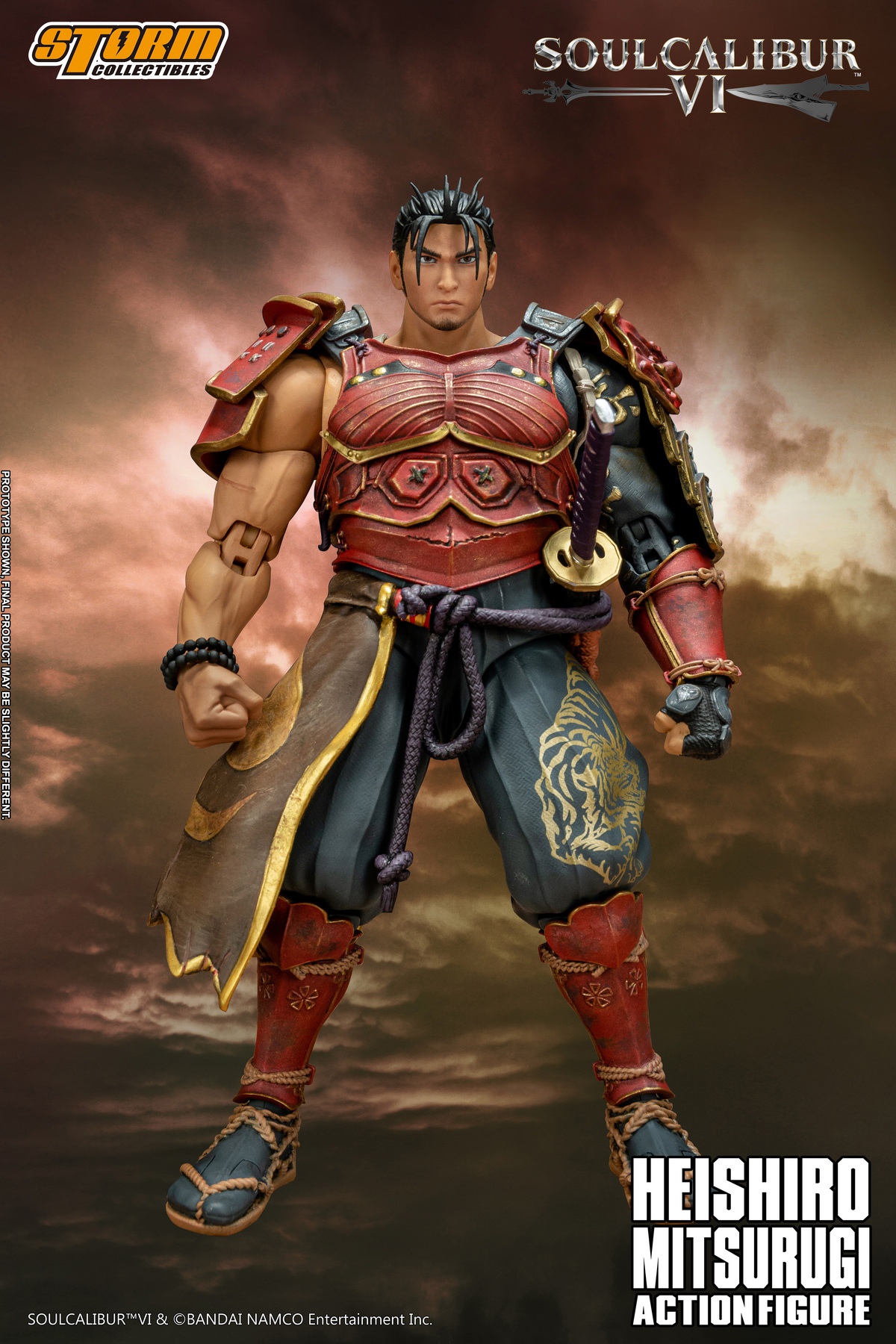 [สั่งจอง] Storm Toys BNSC01 1/12 ： SOULCALIBUR VI - HEISHIRO MITSURUGI