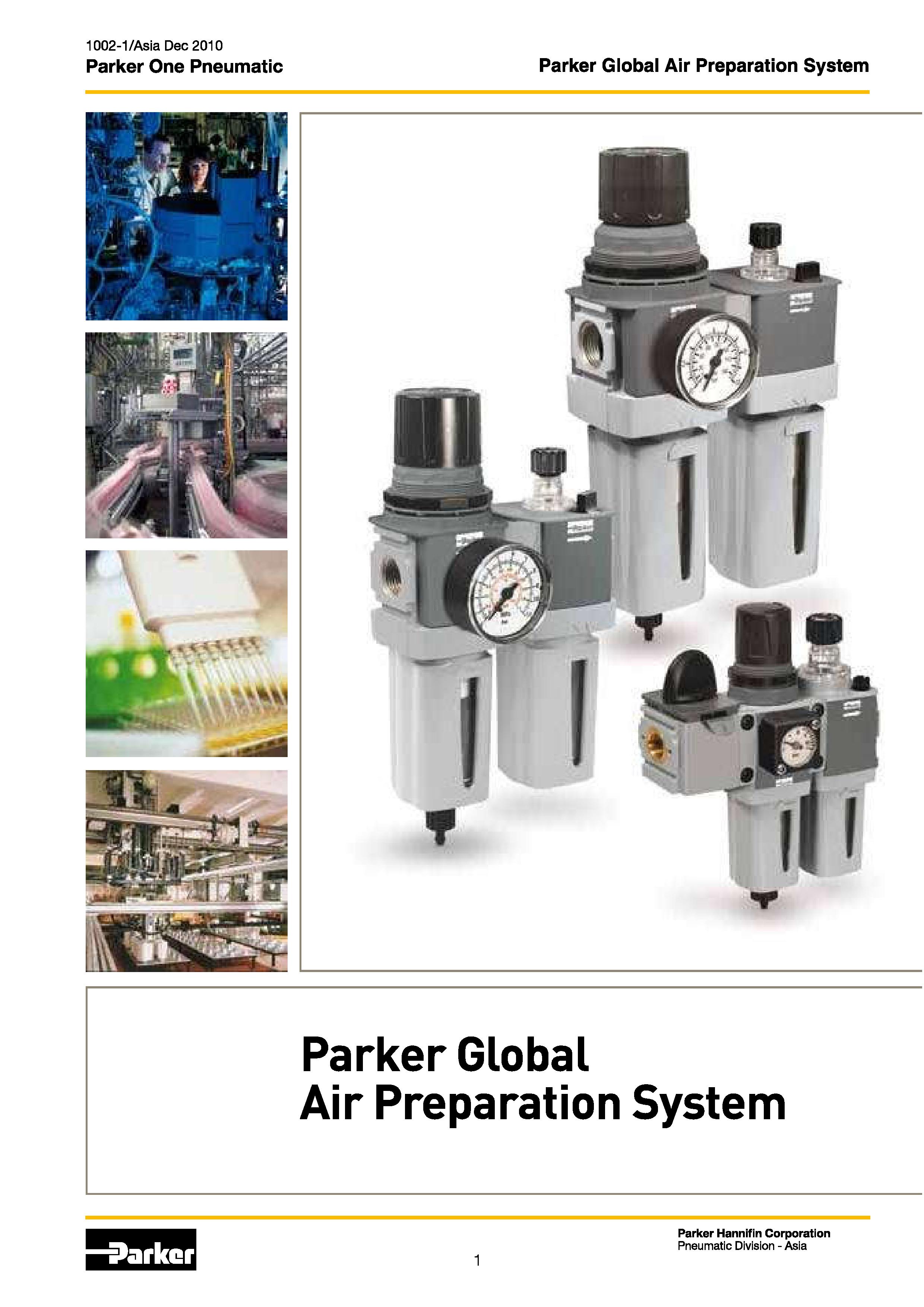 PARKER FILTER REGULATOR LUBRICATOR
