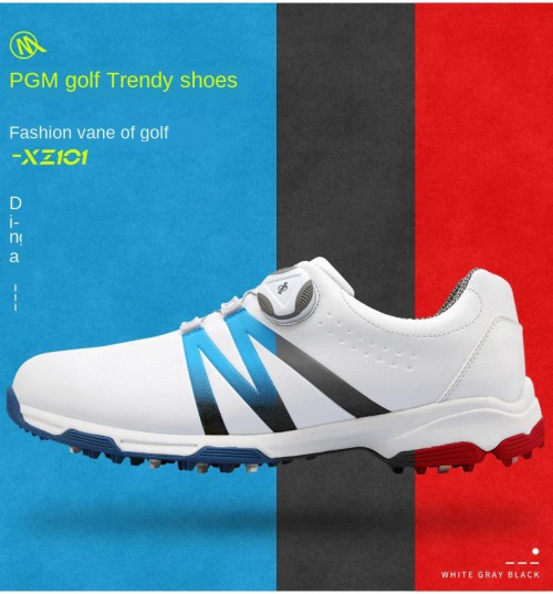 รองเท้ากอล์ฟผู้ชาย PGM GOLF XZ101 BOA