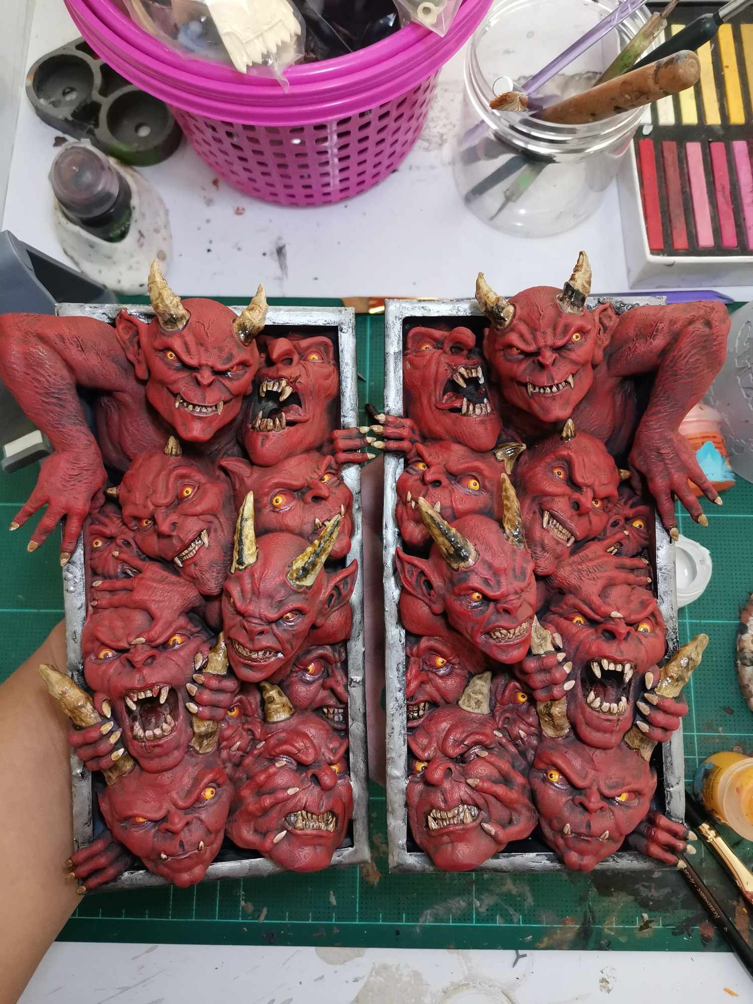 [สั่งจอง]พร้อพฉาก3D Evil & Monster