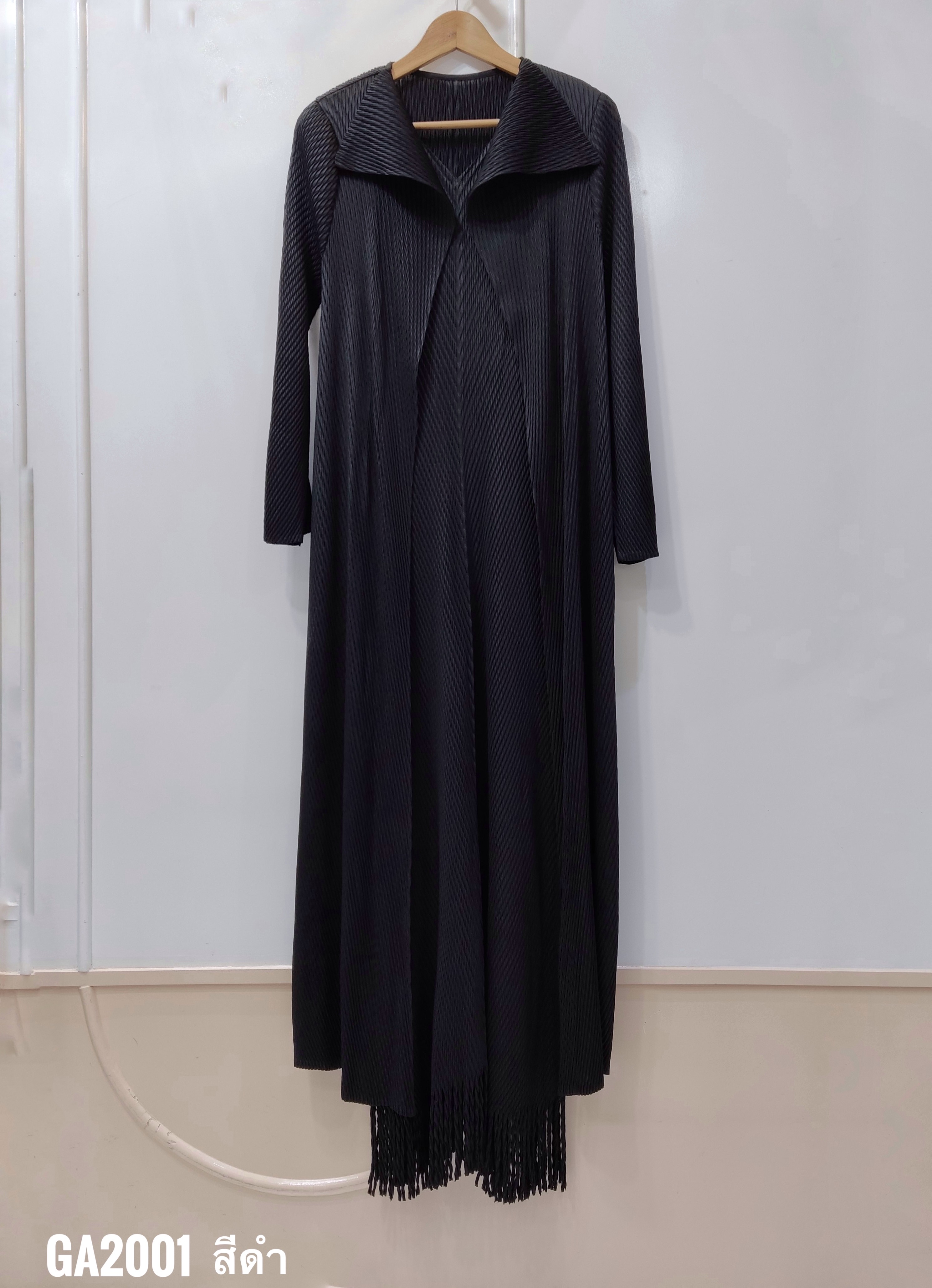 2MUAY รุ่น GA2001 FRINGE MAXI PLEATED SET 5 สี FREE SIZE