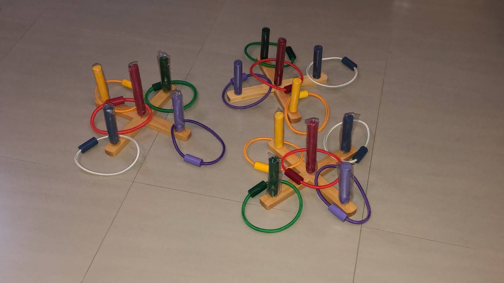 โยนห่วงไม้ ของเล่นเสริมพัฒนาการ ,ของเล่นเสริมทักษะ,ของเล่นเด็ก, สื่อการสอนอนุบาล